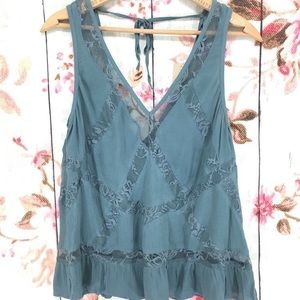 american eagle lace top